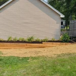 Raised bed made by timbers